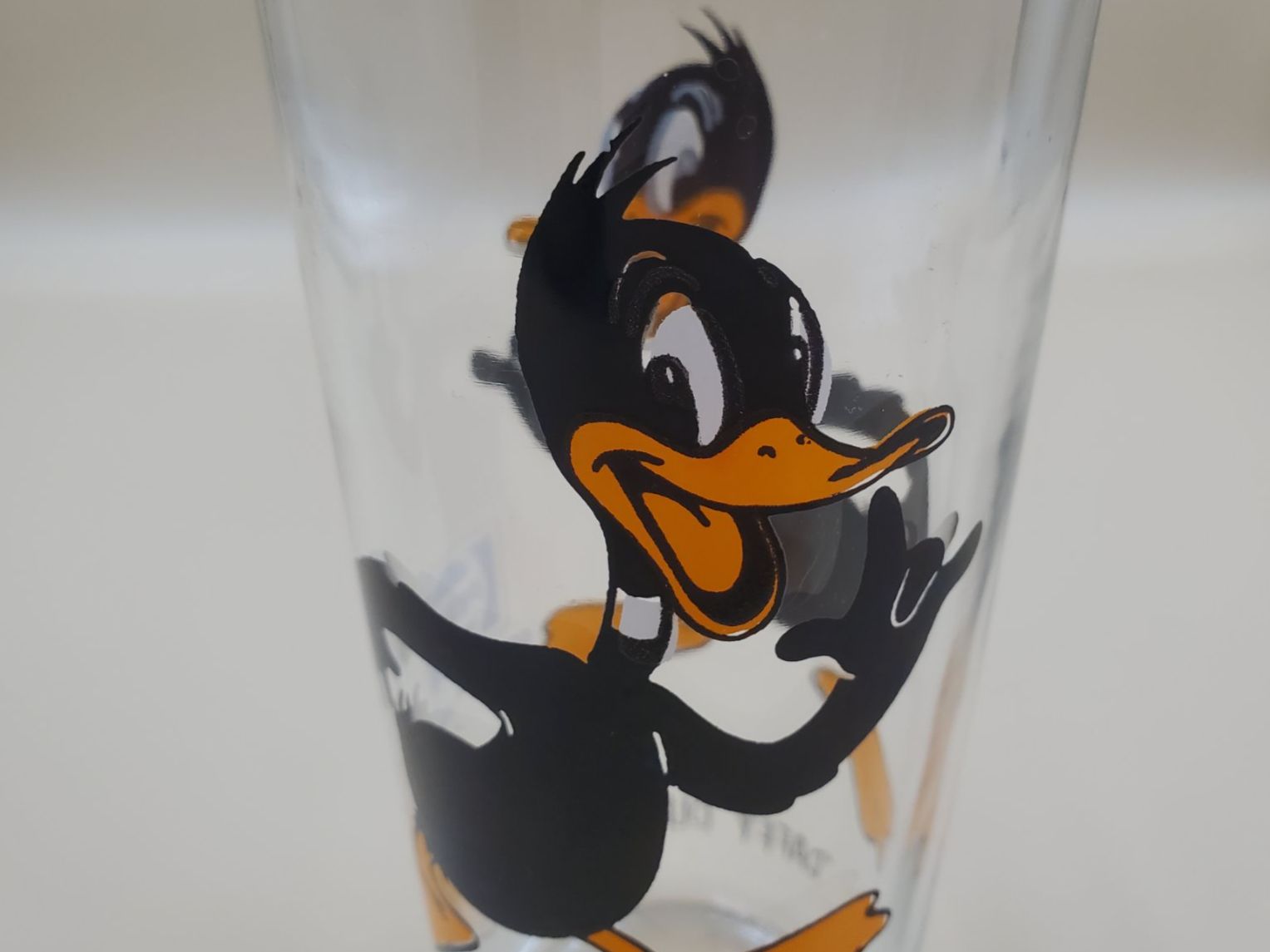 Pepsi Bicchieri: Verre de collection Daffy Duck, 1970's – Usato da Rennaz venduto da La_malle_du_dauphin 1