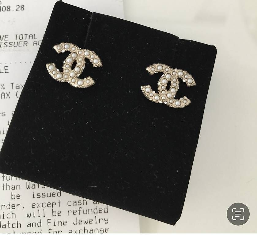 Orecchini pendenti & Orecchini a lobo: Chanel Ohrstecker CC – Usato da Allschwil venduto da nic_6yf6 3