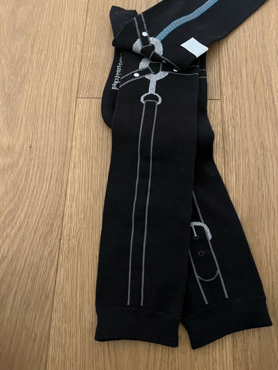 Calze: Chaussettes montantes noir/brillant – Nuovo e nell'imballaggio originale da St. Prex venduto da Nikolletta 4