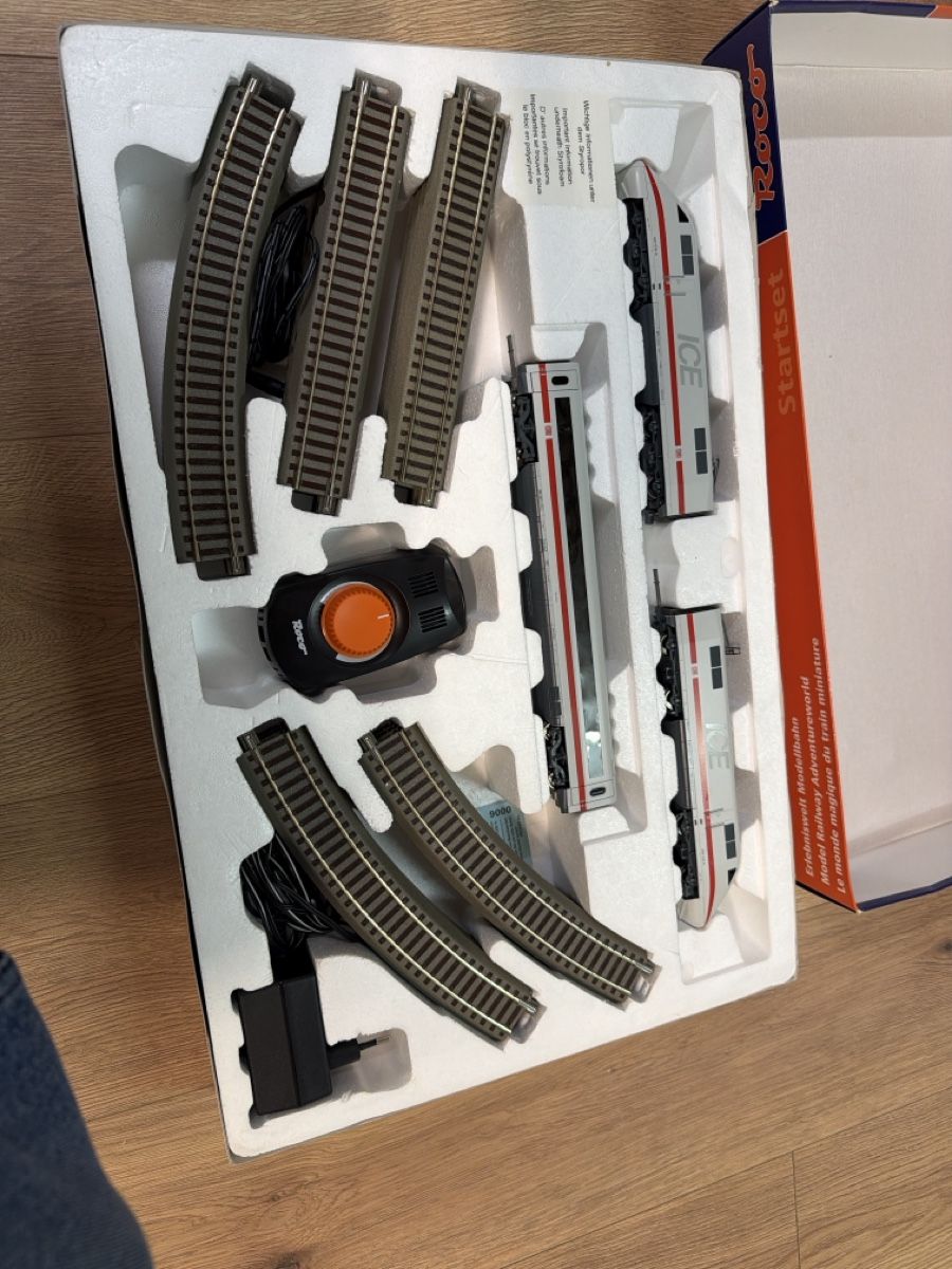Roco Modellini di ferrovie: Treno ICE Roco Startset completo, in ottimo stato! – Usato da basel venduto da Swiss._.1978 1