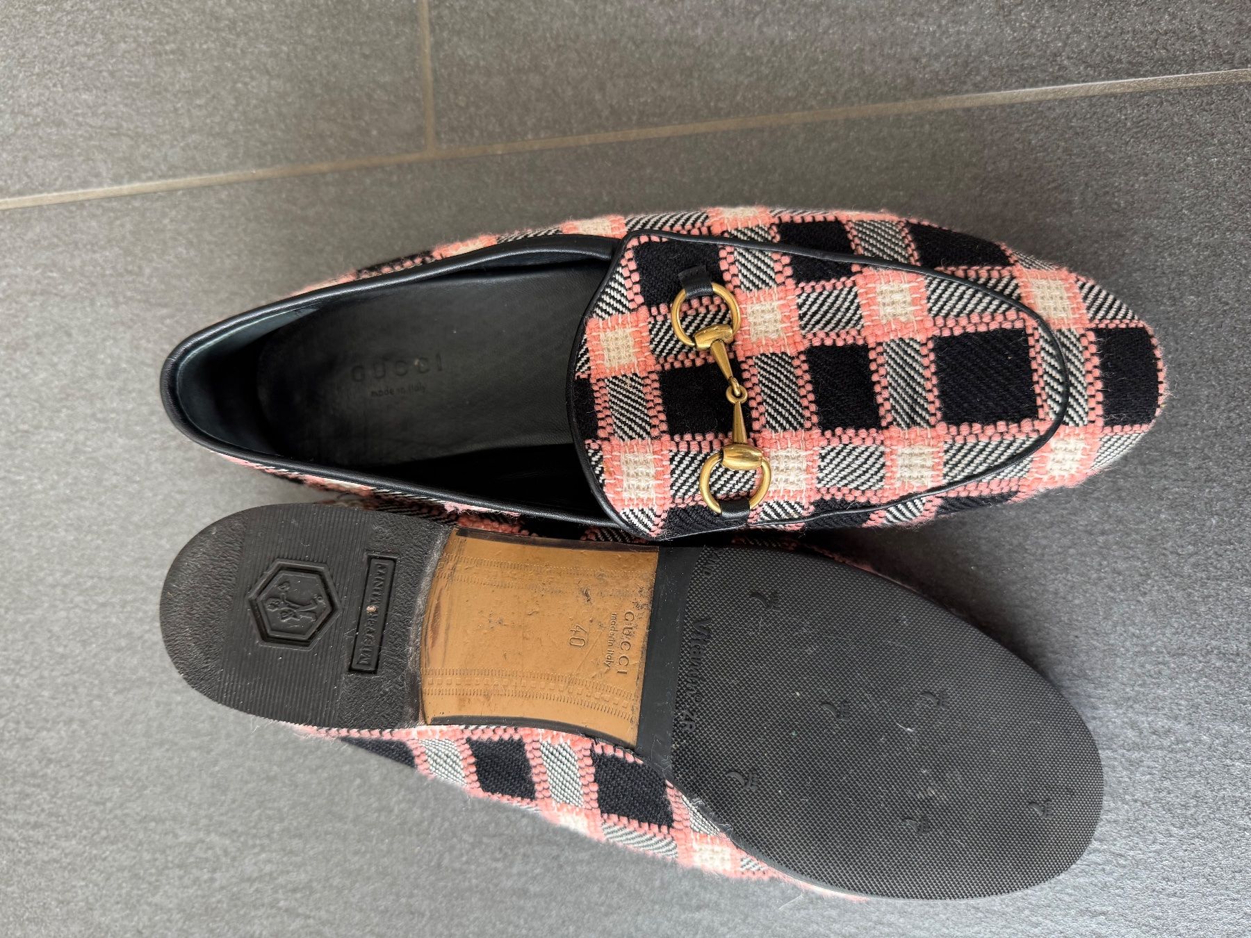 Scarpe da donna: Gucci Loafer,  kariert – Usato da Witterswil venduto da Blackrider61 1
