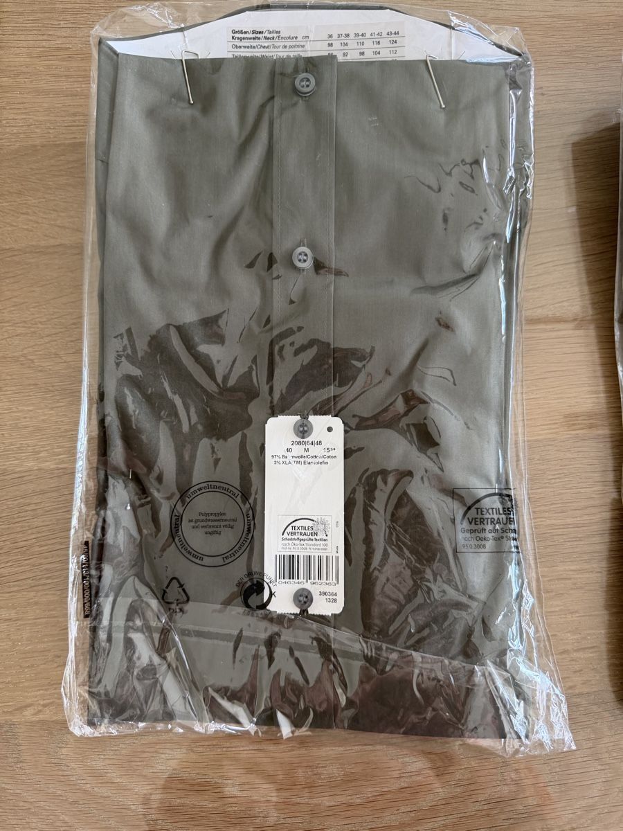 Camicie: Herren Hemd OLYMP body fit Grösse 40 – Nuovo e nell'imballaggio originale da Oberhofen TG venduto da Solano84 1