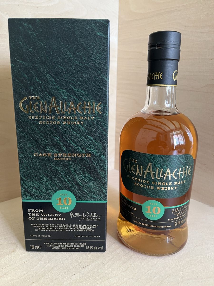 Spirituosen: GlenAllachie 10 Jahre Cask Strength Batch 1 – Neu und originalverpackt aus Tann von Dragonking81