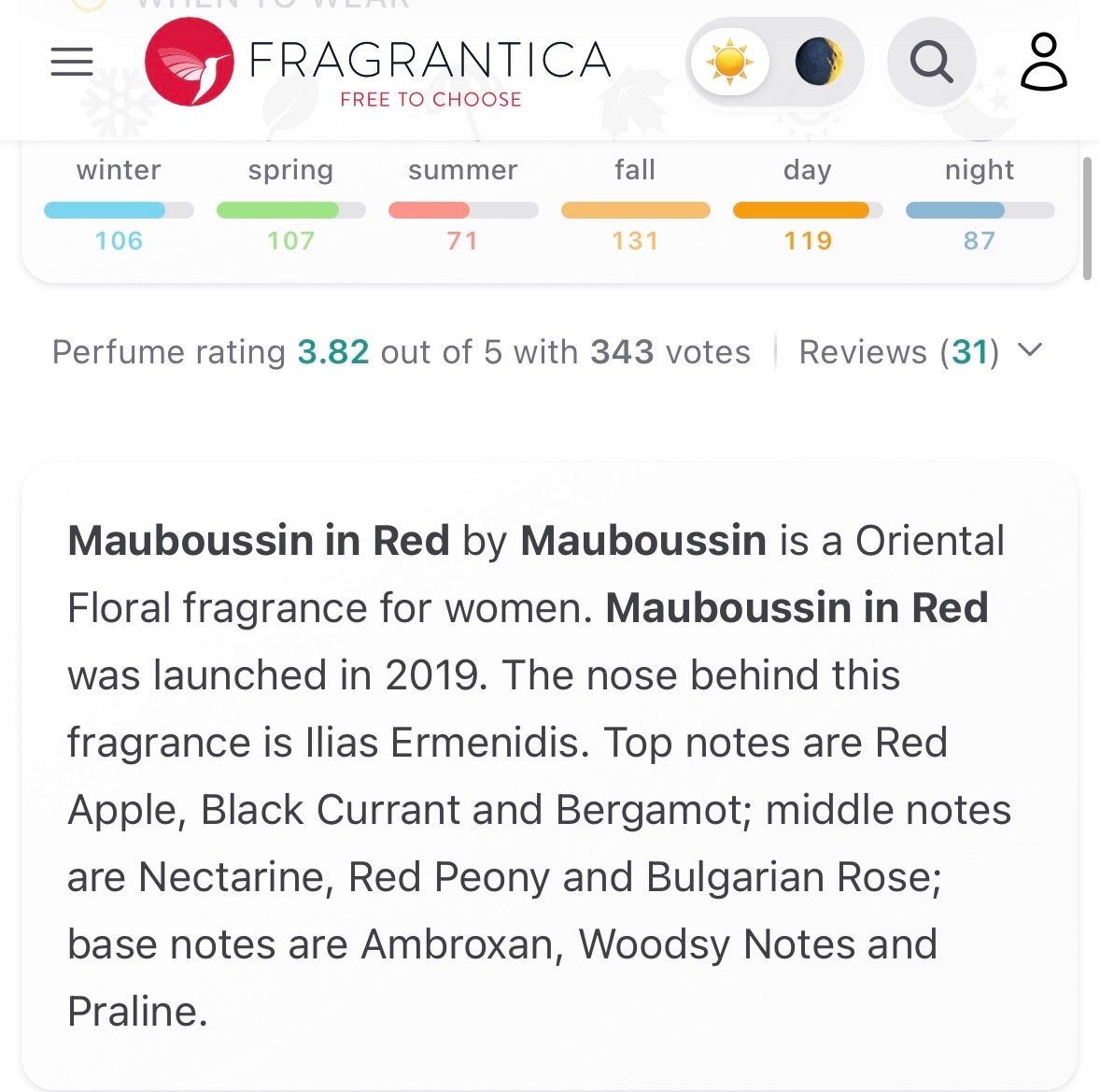 Parfum & Eau de Toilette: Mauboussin in Red Duftprobe EDP 5ml – Gebraucht aus Zürich von deruja 5