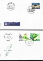 2016 FDC Bahnhof Basel u. Think Green EUROPA