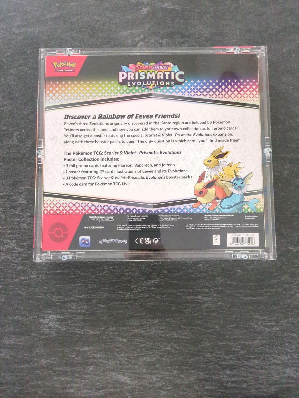 Pokémon Carte collezionabili: Pokemon Prismatic Evolutions Poster Collection - OVP – Nuovo e nell'imballaggio originale da Frauenfeld venduto da Hangi-Mike 1
