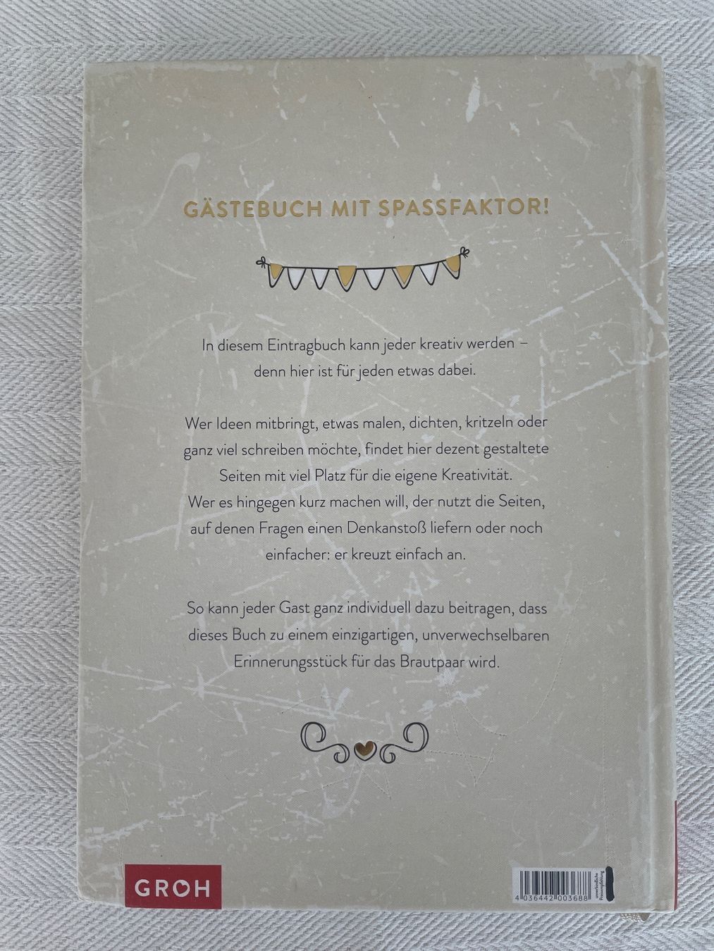 Libri: Gästebuch zur Hochzeit – Nuovo e nell'imballaggio originale da Dättwil AG venduto da shopaholic18 1