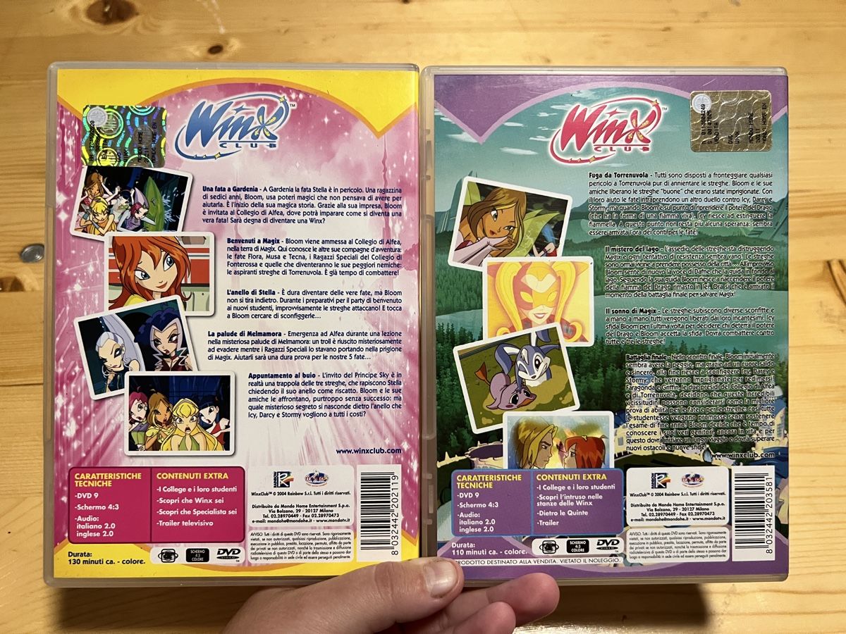 Tutti i DVDs: Winx club  – Nuovo (secondo la descrizione) da Osogna venduto da elisa__ks__ 1