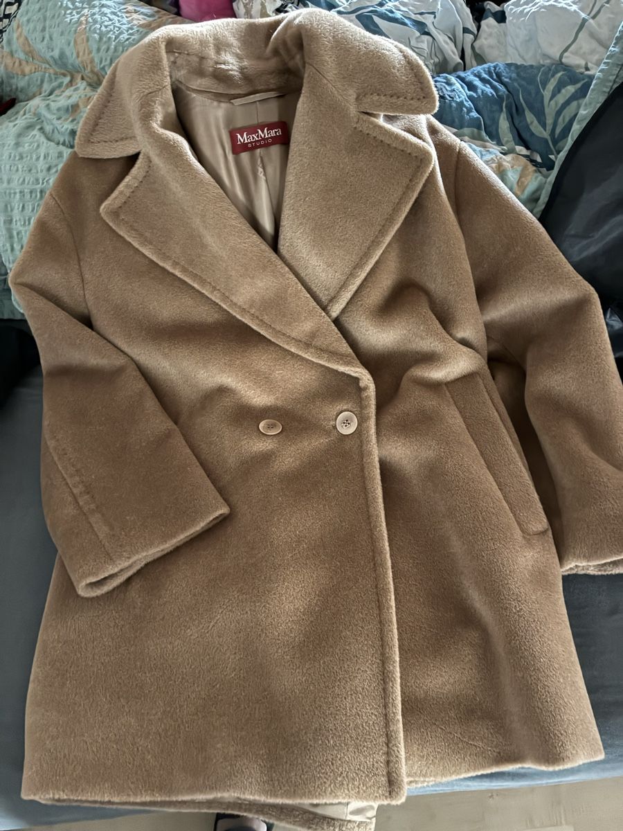 Max Mara Cappotti: Max Mara Studio Mantel camel Grösse 42 – Usato da Sissach venduto da Monkbay