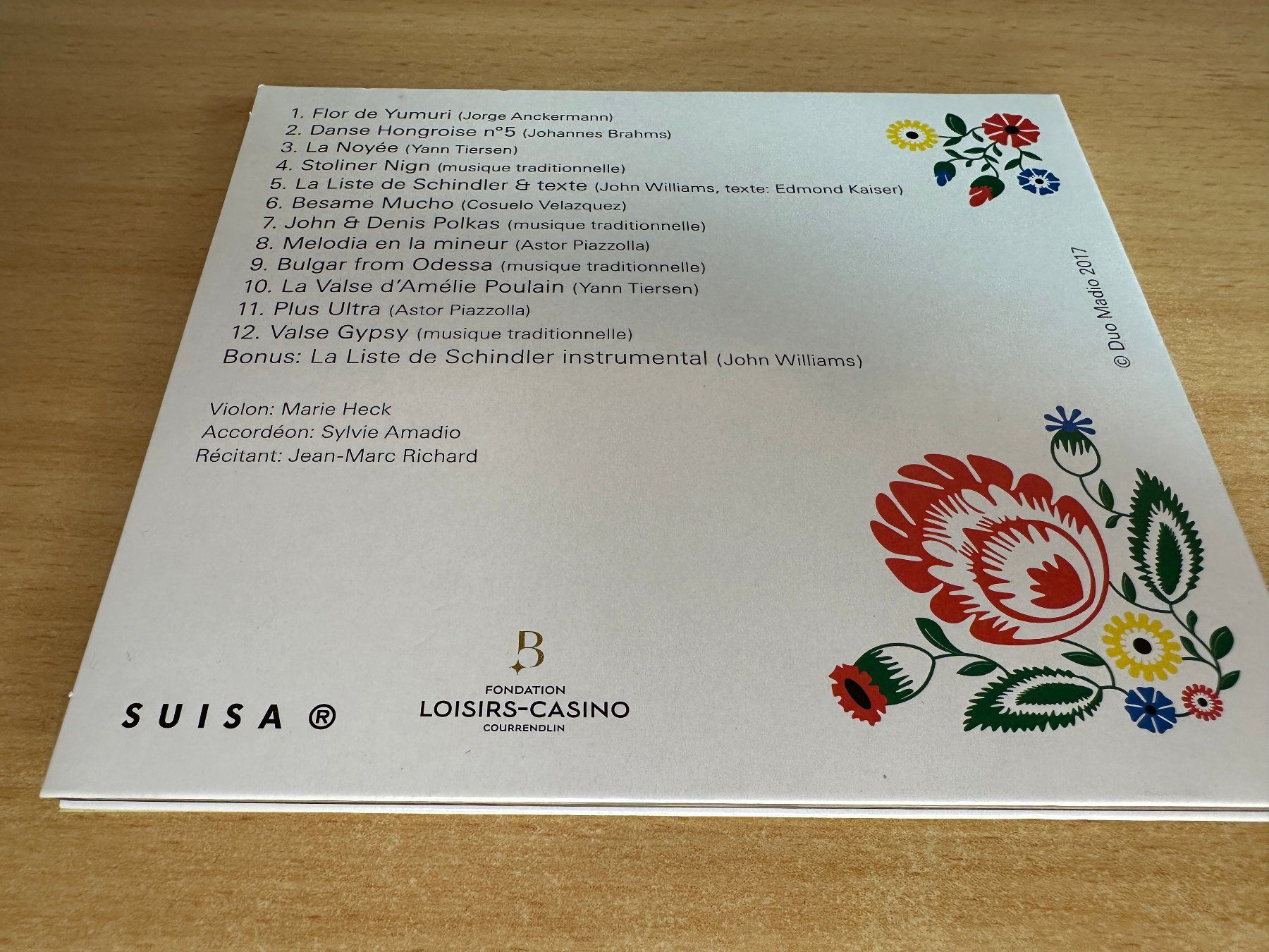 CD: Duo Madio - Deuxième voyage – Usato da Rikon im Tösstal venduto da Alpenmutz 1