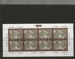 timbre 1067 Kleinbogen 8 timbres SBK Fr. 60.00