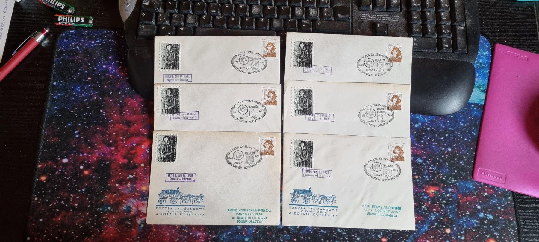 Tutti i francobolli: POLEN 1973 BELEGE – Usato da Dintikon venduto da bonita099