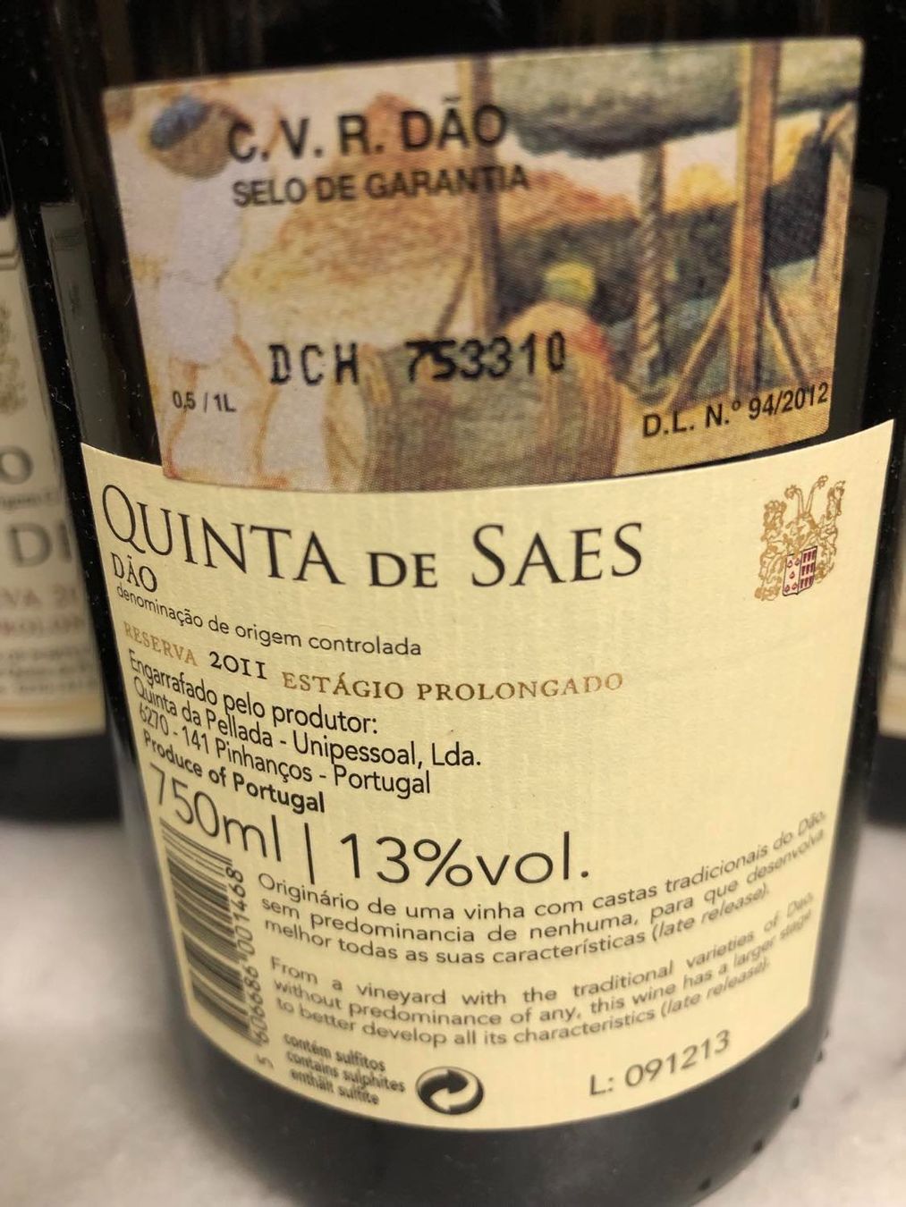 Vino: 6X 2011 QUINTA DA SAES RESERVA MIT ORIGINAL KARTON – Nuovo e nell'imballaggio originale da Münchenstein venduto da weinundspirituosen 5