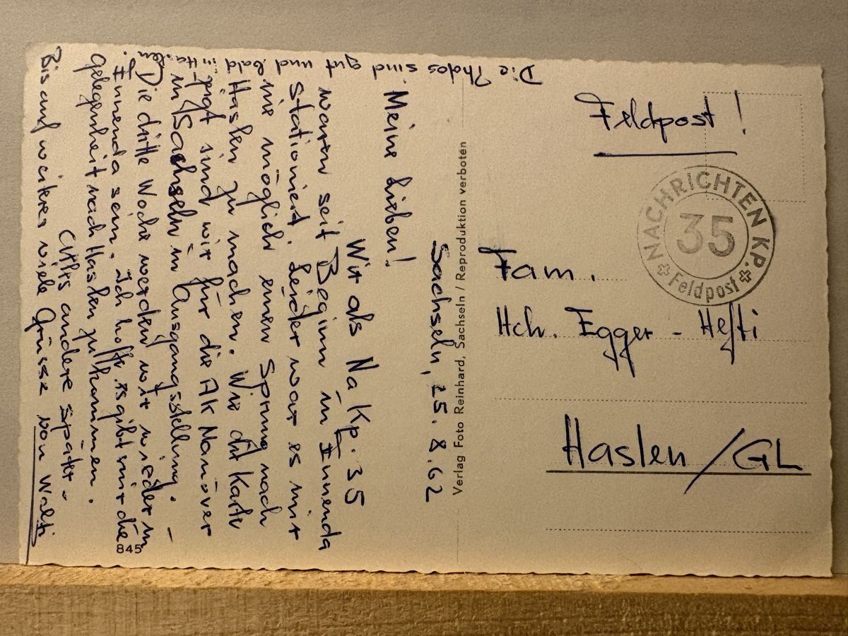 Cartoline postali: AK von Sachseln – Usato da Rümlang venduto da Brieftaube1 1