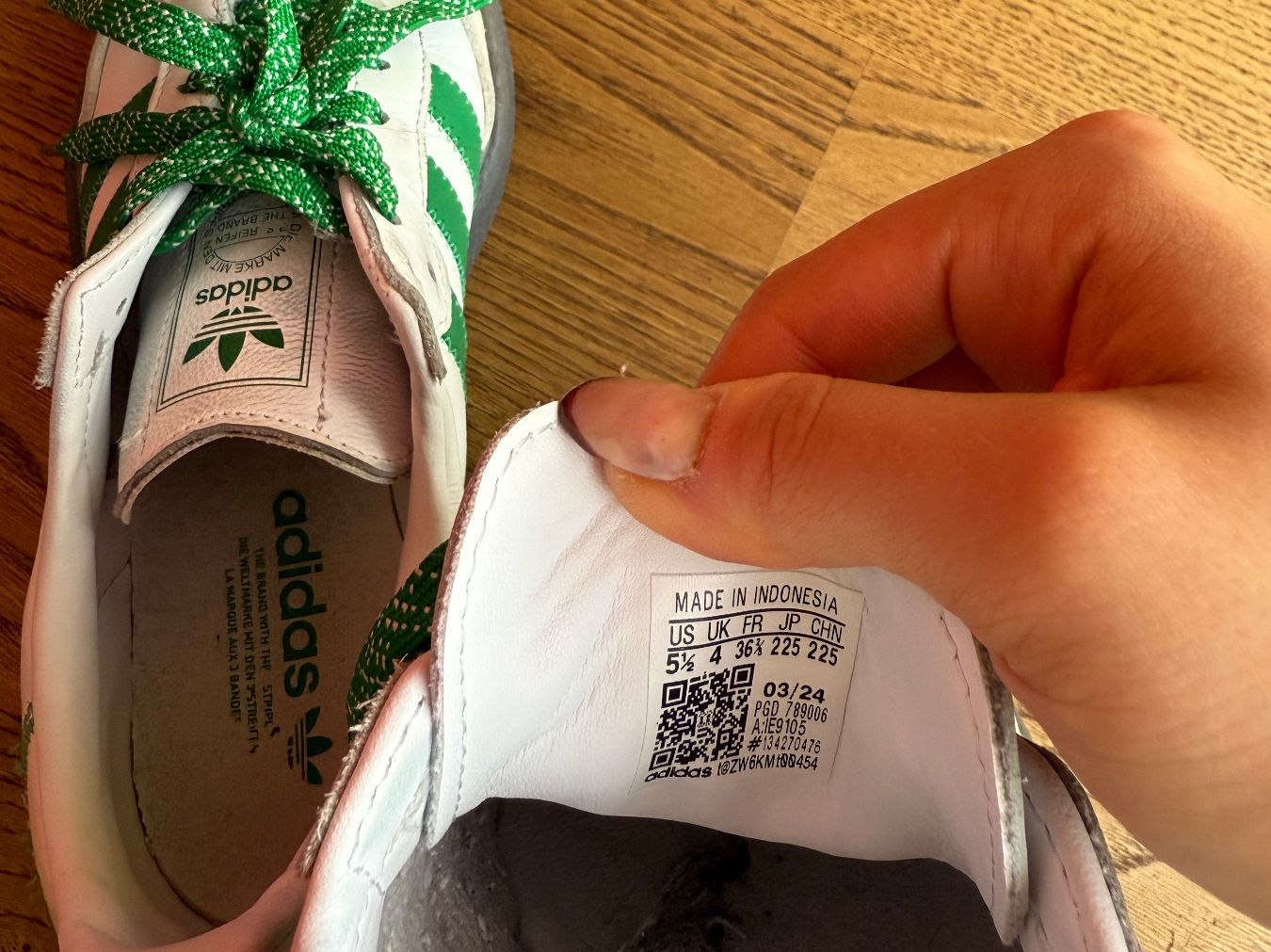 Adidas Scarpe da uomo: Adidas Samba, size 36 2/3 – Usato da Sissach venduto da laura.x4 4