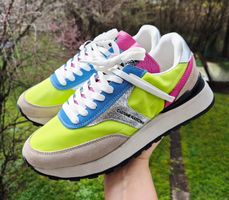 COSTUME NATIONAL C'N'C SNEAKER SCHUHE NEU 39 LEDER TOP