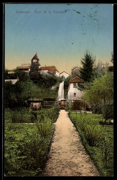 Cartoline postali: AK Estavayer, Tour de la Trahison – Usato da Berlin venduto da bartko-reher