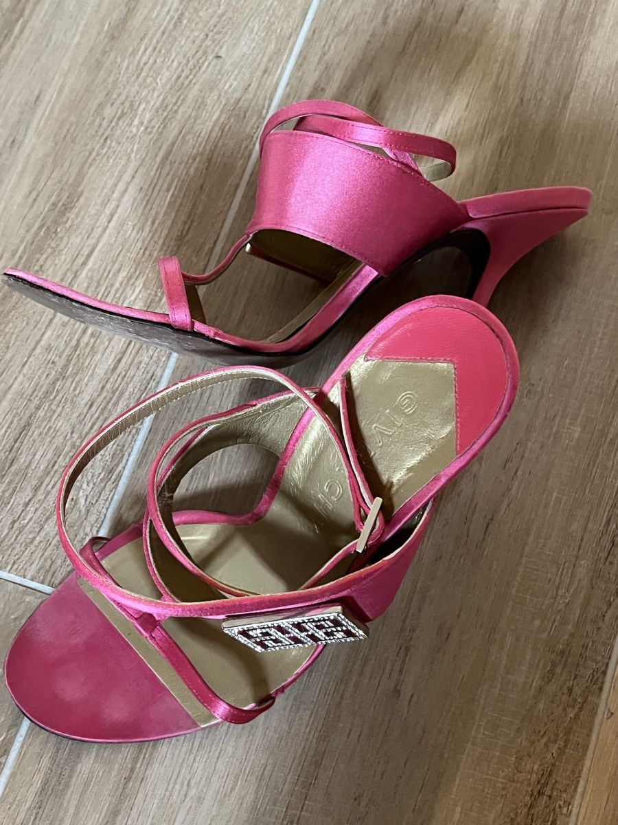 Givenchy Scarpe da donna: Sandales Givenchy en soie  – Usato da Euseigne venduto da so.ART 1