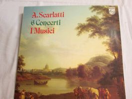 Disque Vinyle Scarlatti 6 Concerti I Musici Philips 1979