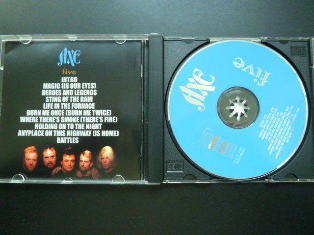CDs: AXE - Five – Gebraucht aus Au ZH von sikoku 1