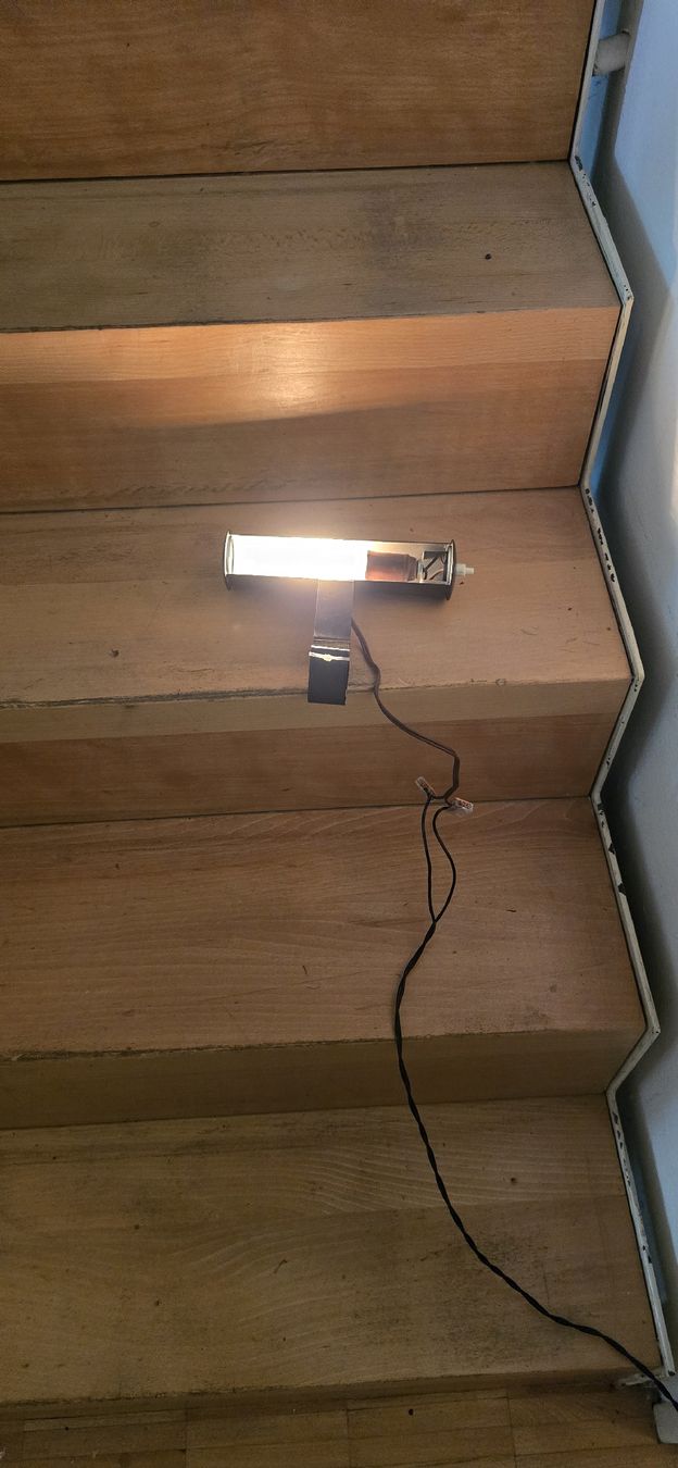 Lampade: Vintage Klemmleuchte,  Alte Bilderlampe  Messing – Usato da Basel venduto da Jcva 6