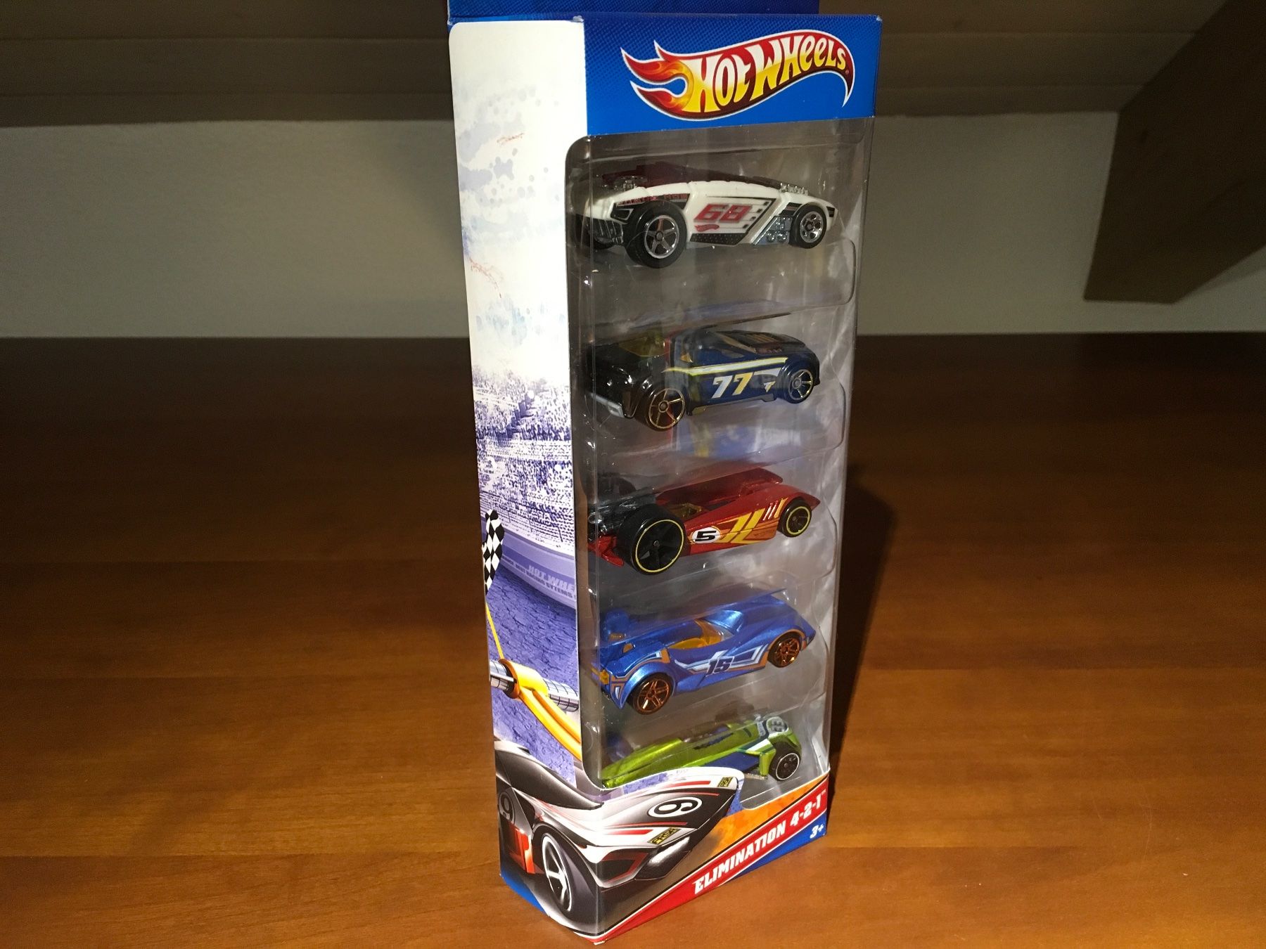 Hot Wheels Modellini d'auto: HW Eliminator 4-2-1   5 Pack 1/64 Hot Wheels 2011 – Nuovo (secondo la descrizione) da Wohlen AG venduto da PrivatSammlung 1