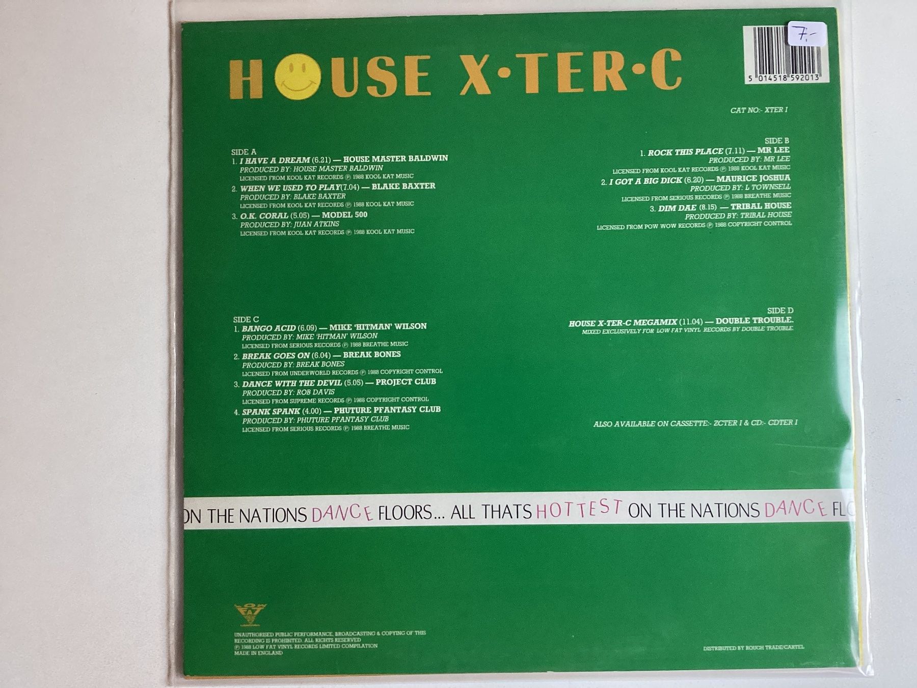 Dischi in vinile: House X Ter C Maxi-Single-Doppel – Usato da Gutenswil venduto da Hamzian 1