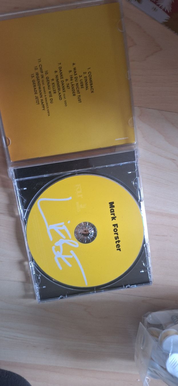 CD: Mark Forster - LIEBE - CD, gutem Zustand! – Usato da Matten b. Interl venduto da Daeni_2000 1
