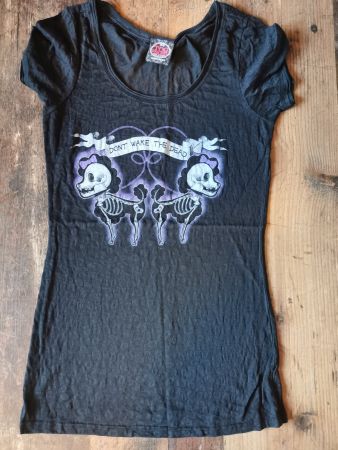 Toofast Shirt dünn Don't Wake the Dead L *NEU* Hunde