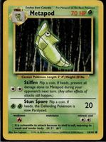 Metapod 54/102 Base Set