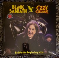 BLACK SABBATH „Villa Park 2025“ RED VINYL LP OZZY OSBOURNE