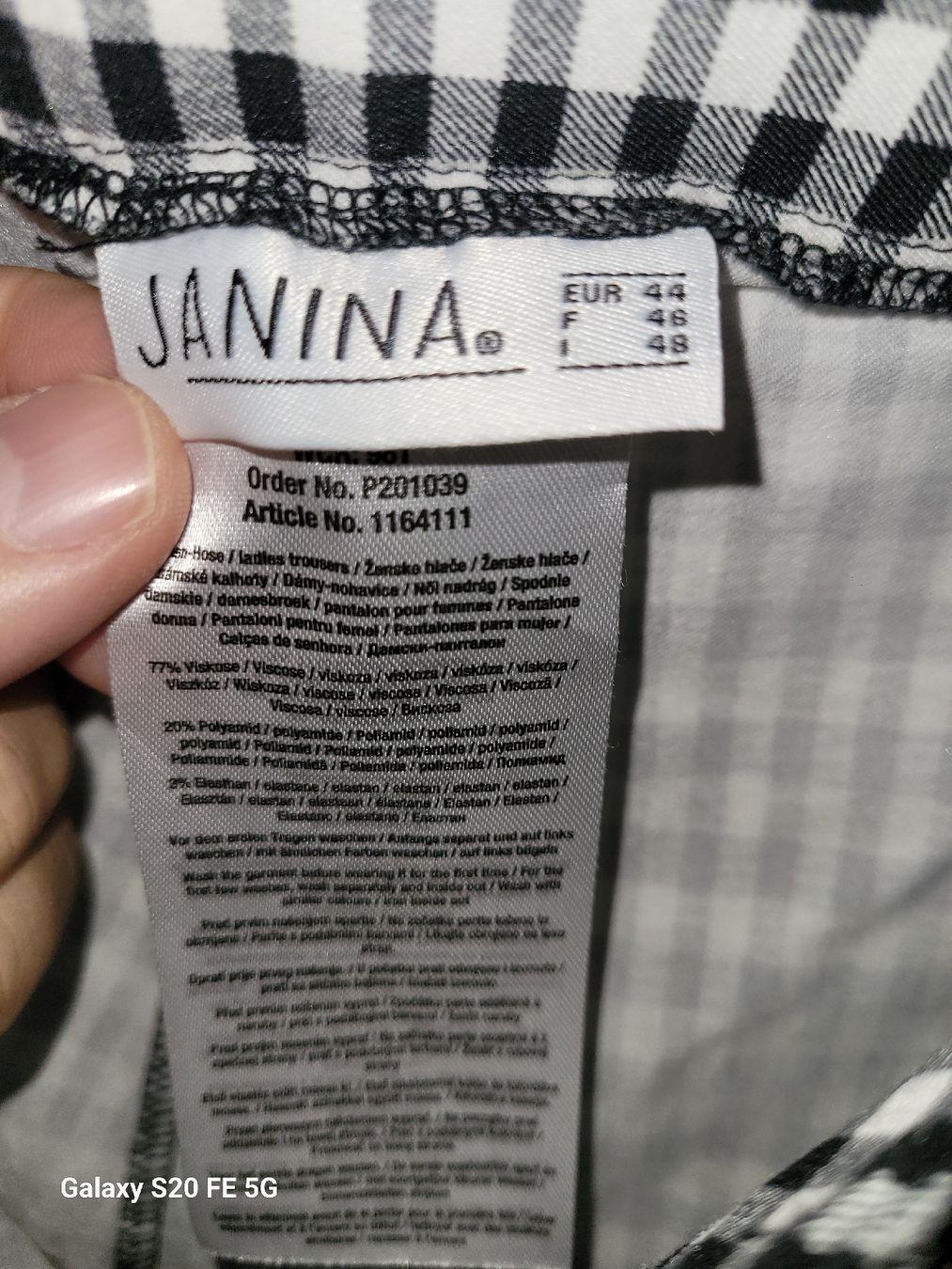 Hosen: Hose – Neu (gemäss Beschreibung) aus Bassersdorf von ism_kx95 1