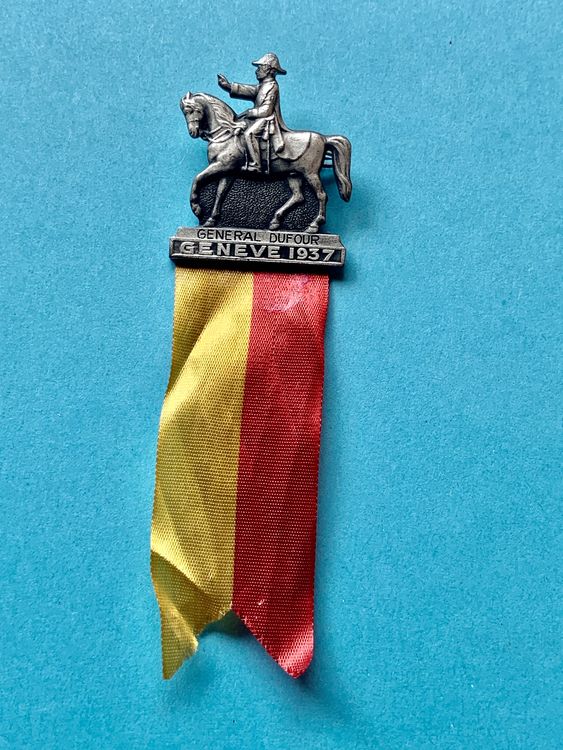 BG12492b - INSIGNE BADGE FASNACHT 1953 - SUISSE