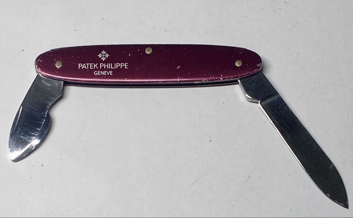 Patek Philippe Coltelli tascabile: Patek Philippe Uhrenmesser vintage – Usato da Montagny-la-Ville venduto da SecondA6Heuer 2