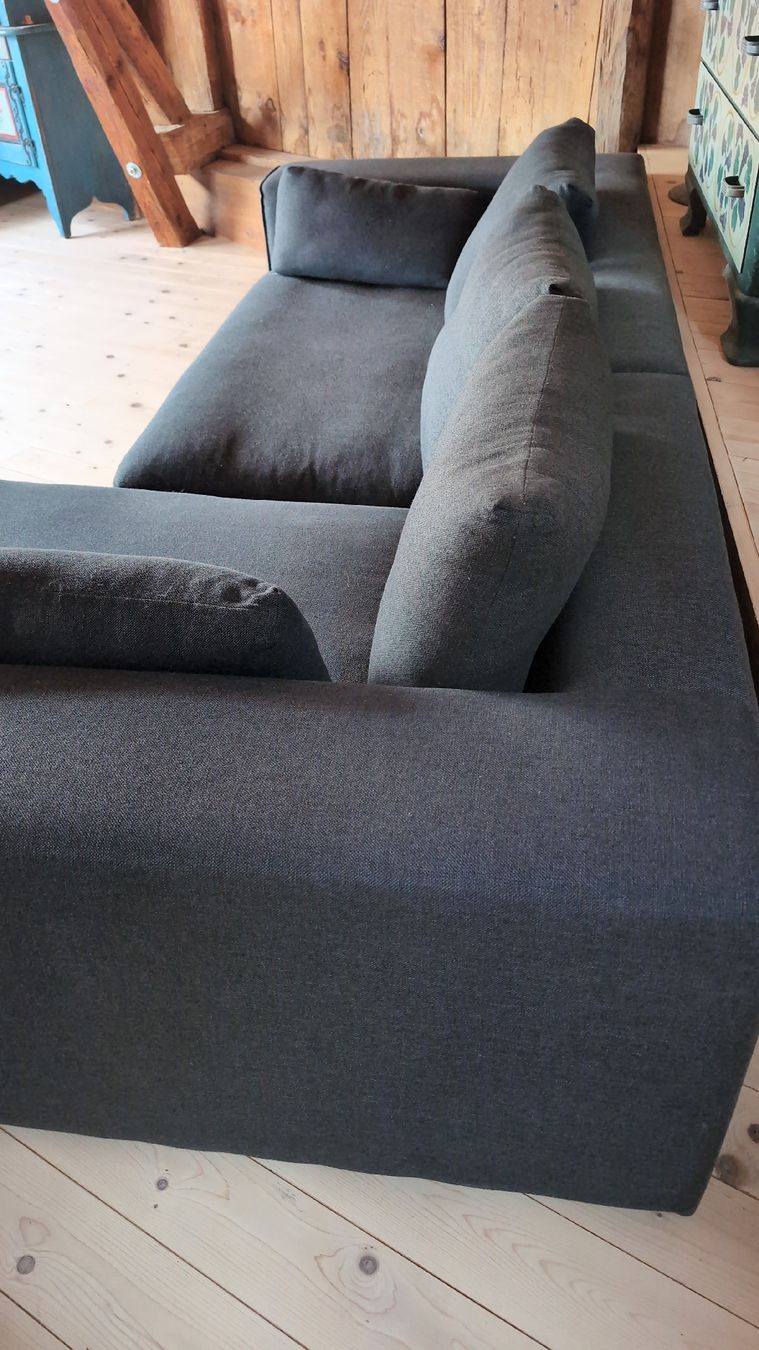 Pfister Sofas: Sofa Canapé Angle Anthracite Comme Neuf (2020) – Gebraucht aus Montreux von Assouan 2