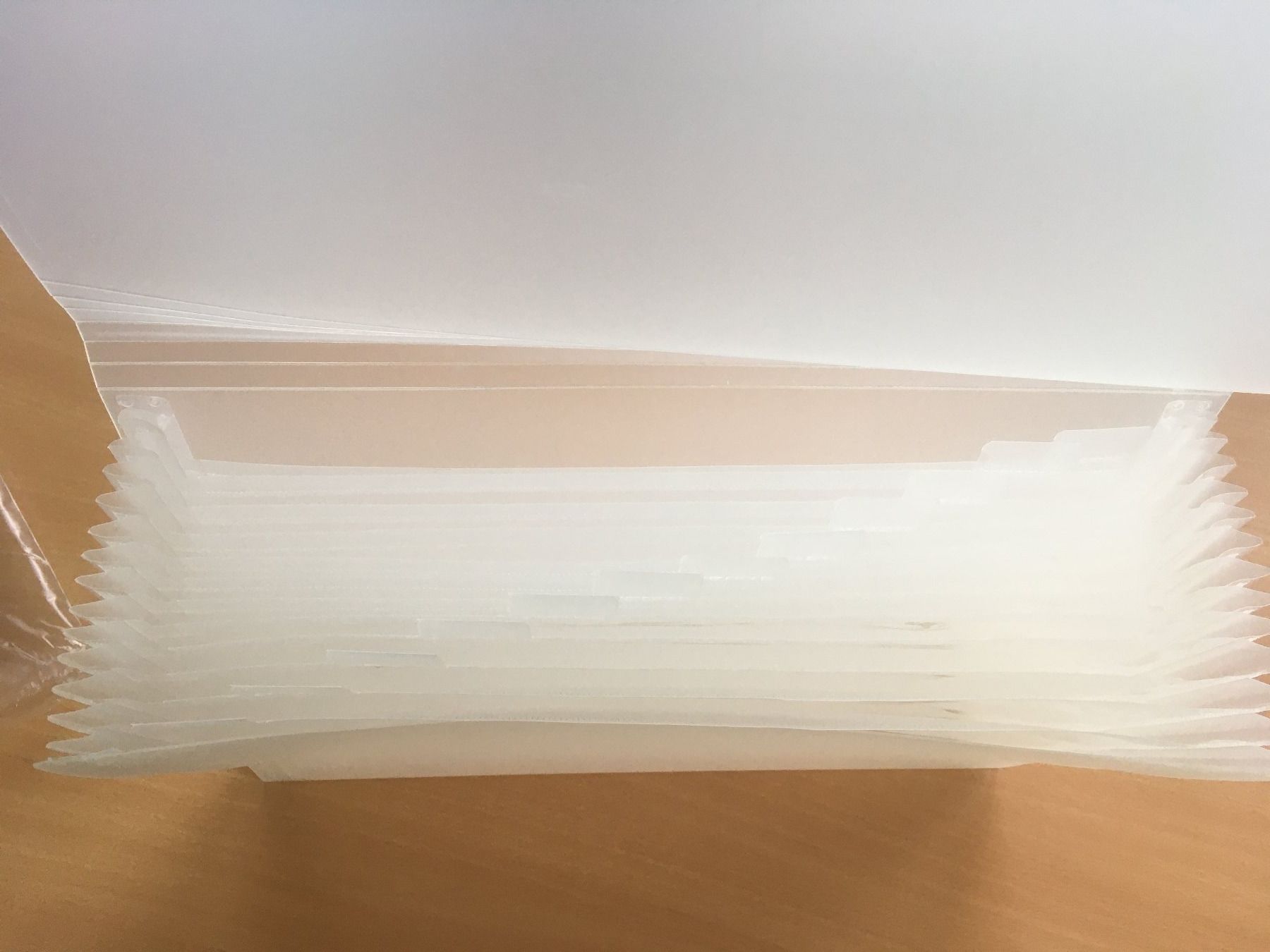 Raccoglitori: Fächertasche – Mappe transparent 12 teilig – Nuovo e nell'imballaggio originale da Grenchen venduto da Kogi7 2