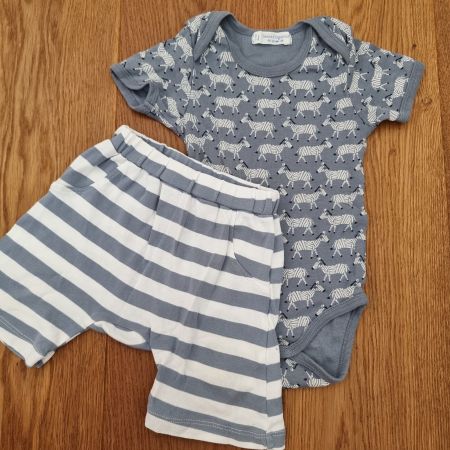 Body und Shorts Sense Organics Grösse 86cm bio baumwolle