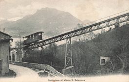 Lugano (TI) Funicolare per Monte San Salvatore Standseilbahn