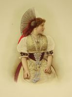 SCHWEIZER TRACHTEN, 36 TAFELN IN PHOTOGRAVURE 1896