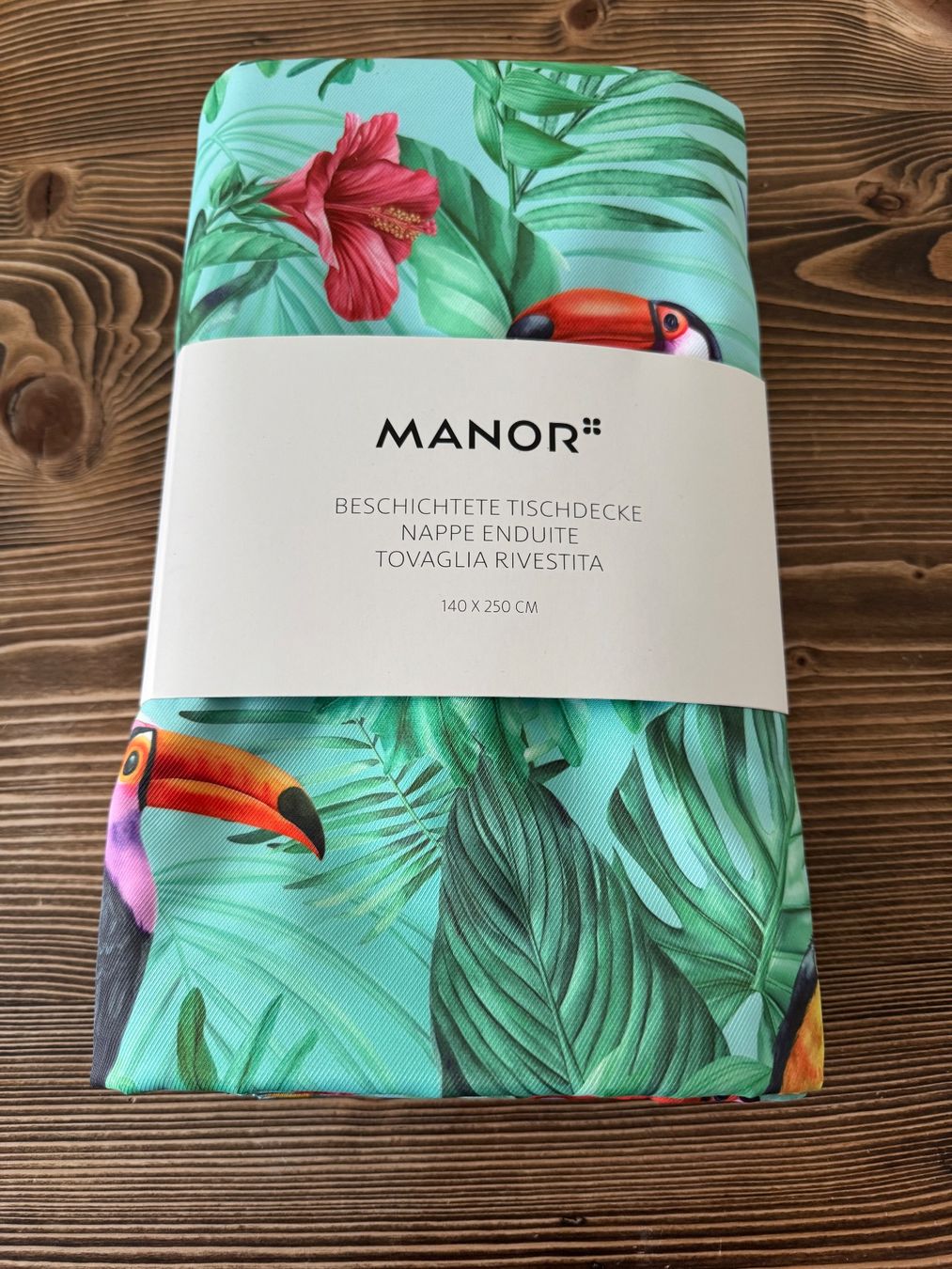 Manor Sonstige Tischwäsche: Manor Tischdecke tropisch 140x250cm neu – Gebraucht aus Arisdorf von imbeck