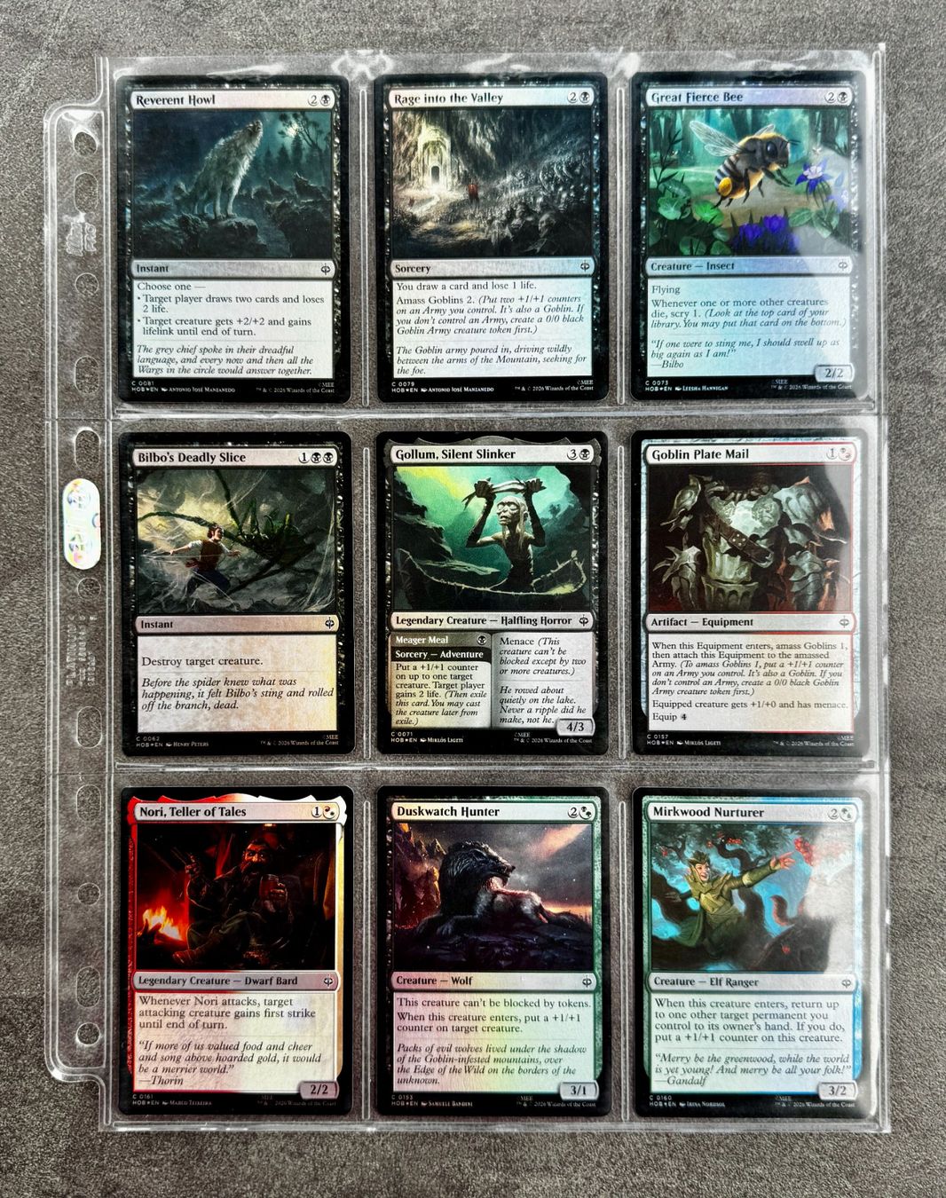 Magic The Gathering Carte collezionabili: The Hobbit Foil Commons 55stk. – Nuovo (secondo la descrizione) da Rechthalten venduto da hosme_be 4