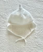 Handgestrickte Babymütze, Wintermütze, Gr. 50/56!