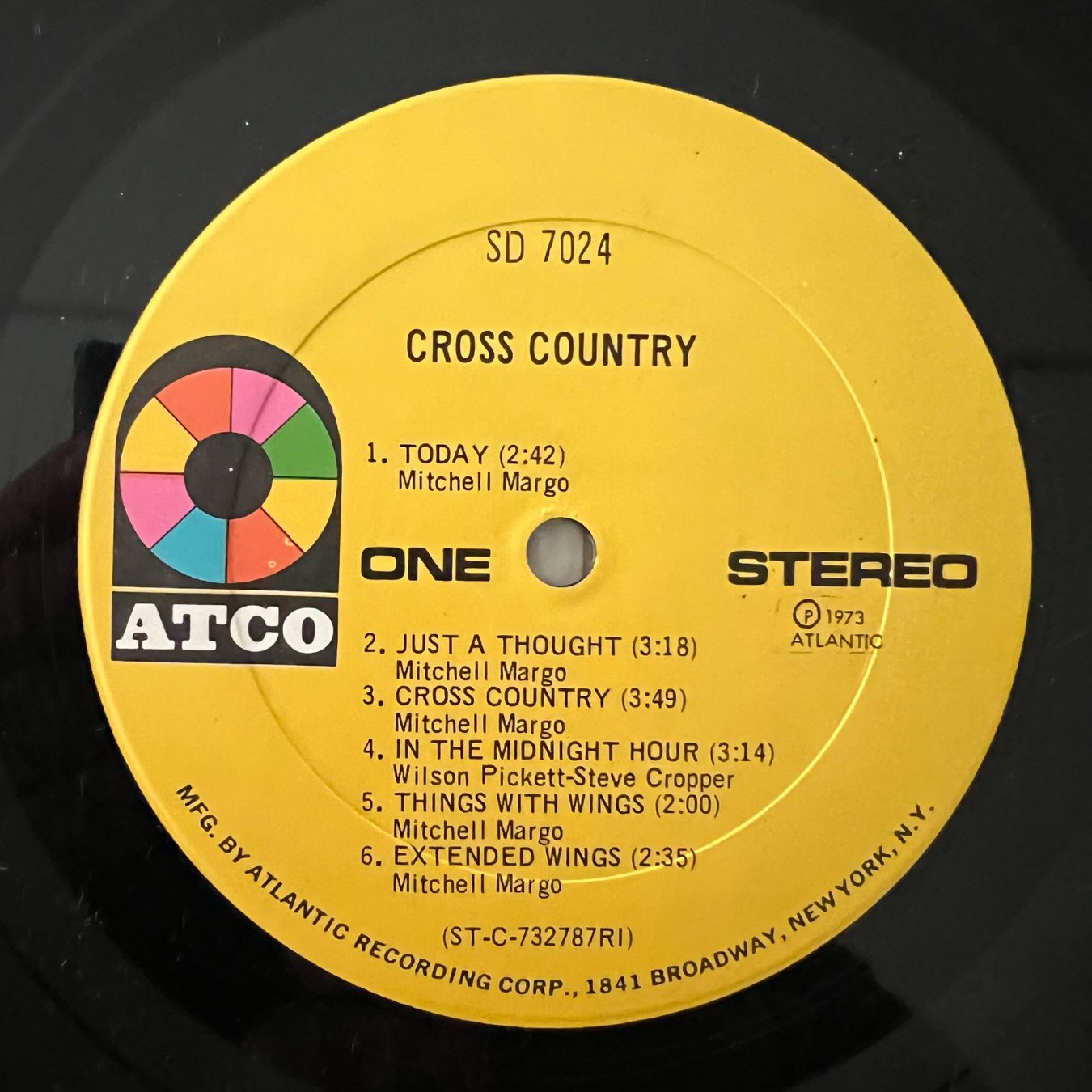 Vinyles: Cross Country - Same / 1. US-Press. 1973 – D'occasion à Gais par soundcave57 3