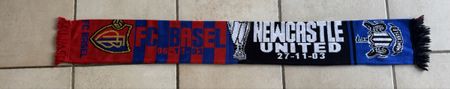 Fc Basel - Newcastle United Schal