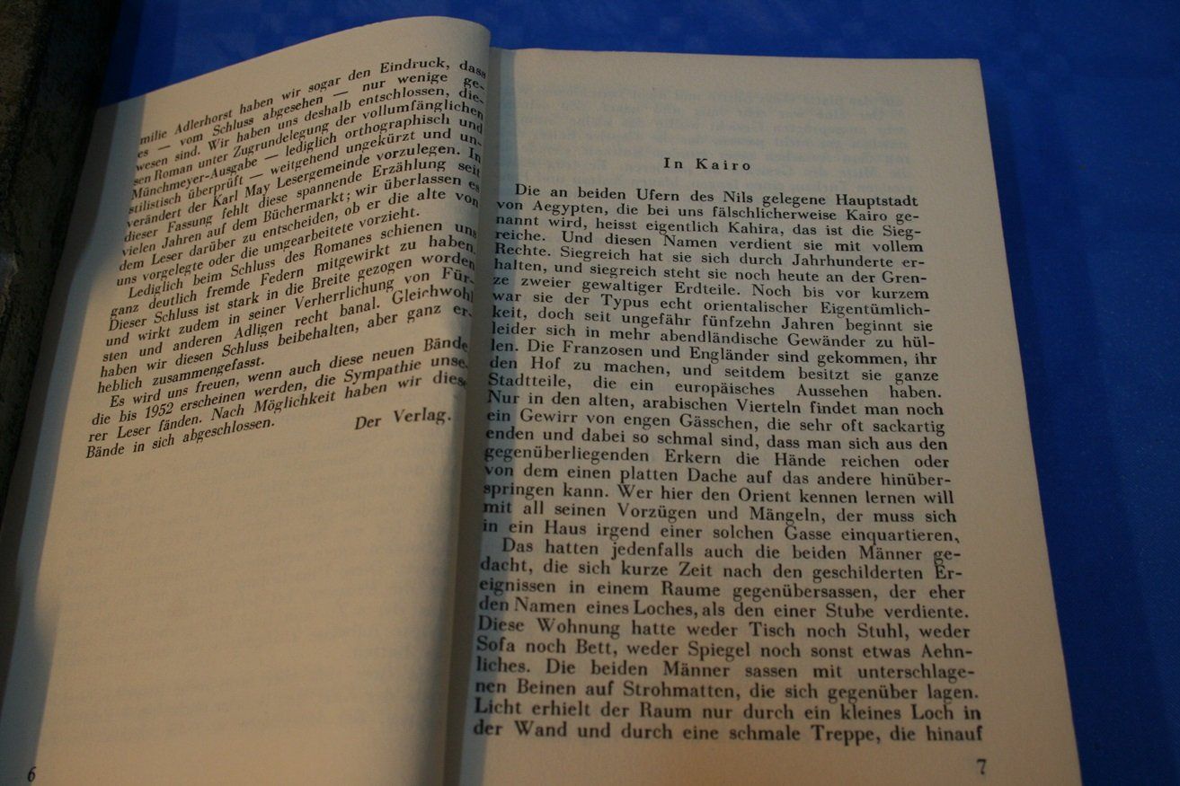 Libri: Karl May "Die Königin der Wüste" – Usato da Wettingen venduto da zibi137 3
