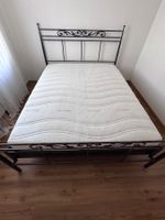 Metallbett mit Rowa Cashmere Matratze160x200cm guter Zustand