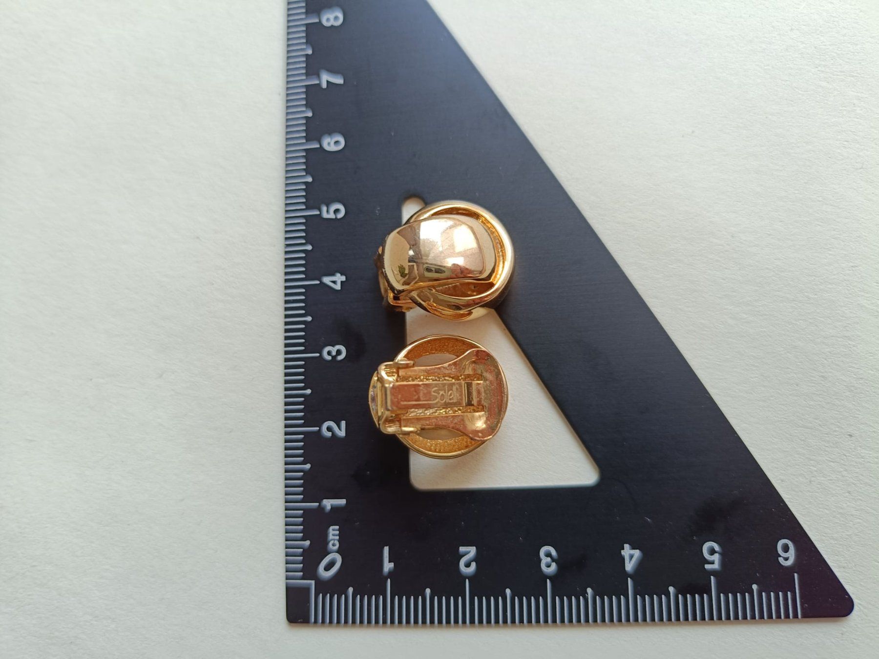 Ohrringe & -stecker: Ohrclips von "SOLEIL" – vergoldet – Gebraucht aus Bern von Nata_li 8