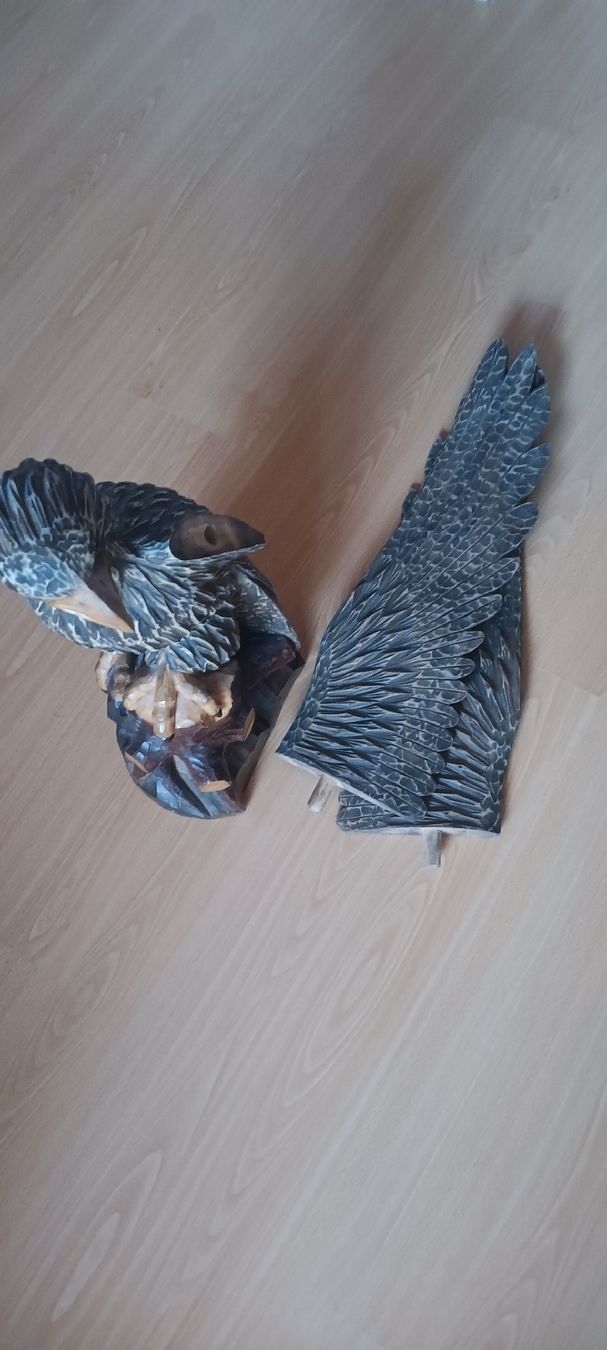 Xilografie: ADLER aus  HOLZ geschnitzt! – Nuovo (secondo la descrizione) da Maienfeld venduto da Andyr44 5