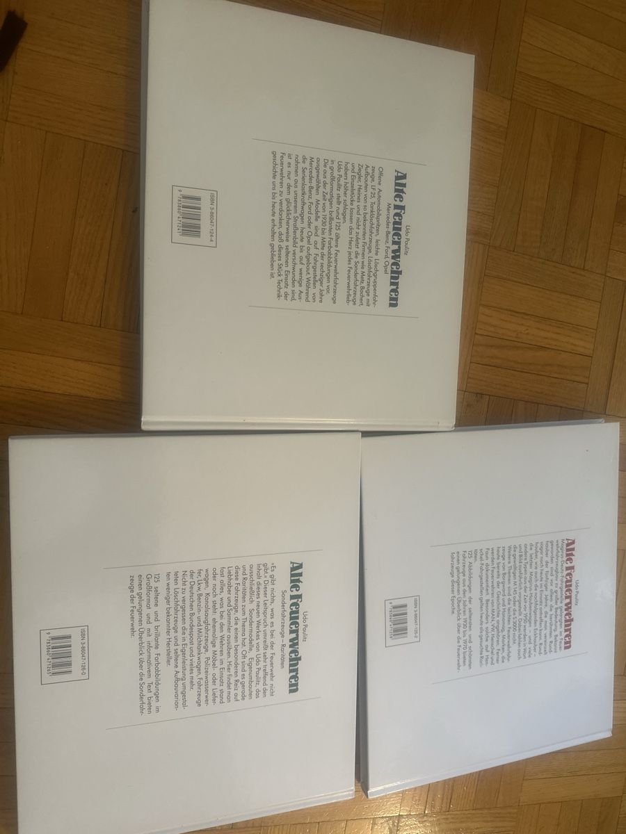 Bücher: Alte feuer wehren 3 Bände  – Neu (gemäss Beschreibung) aus Uster von bek_v2ct 8