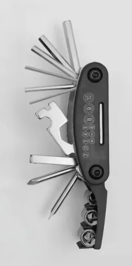 Tutti gli attrezzi: 15-teiliges Fahrrad Werkzeugset - Multitool – Nuovo e nell'imballaggio originale da Bülach venduto da DontPushTheButton 1